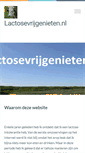 Mobile Screenshot of lactosevrijgenieten.nl